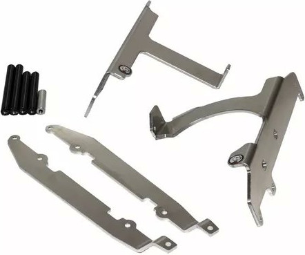 Radiator Braces Silver