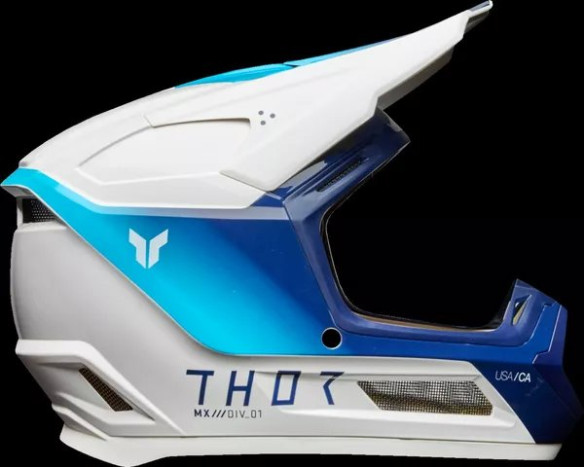 Youth Fleet Storm Helmet White, Blue