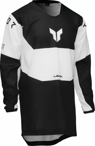 THOR Youth Launchmode Storm Jersey Black, White