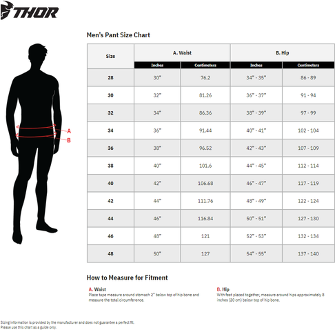 THOR Intense Assist Berm Pants Black