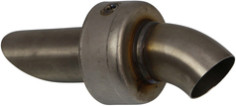 Noise Damper 175 Stainless Steel