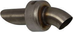 Noise Damper 175 Stainless Steel