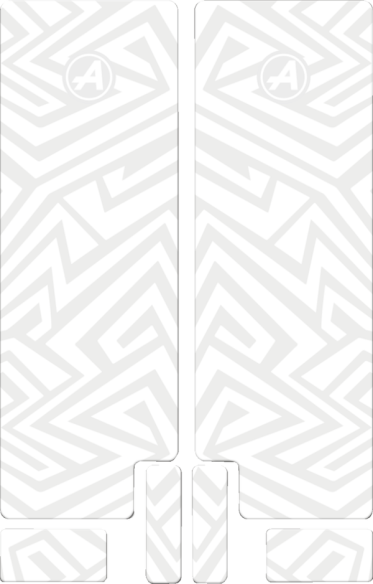 Fork Decal White, Opaque