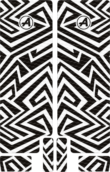 Fork Decal Black