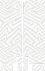 Fork Decal White