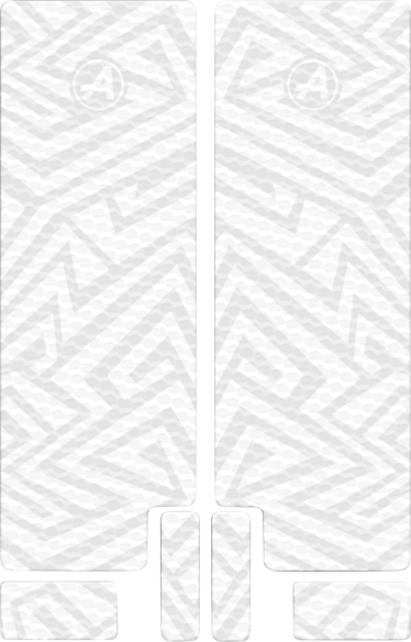 Fork Decal White