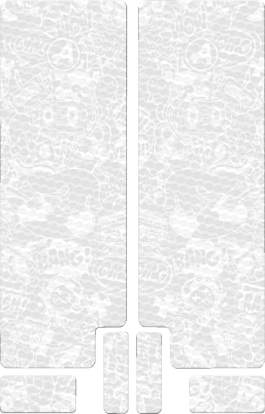 Fork Decal White