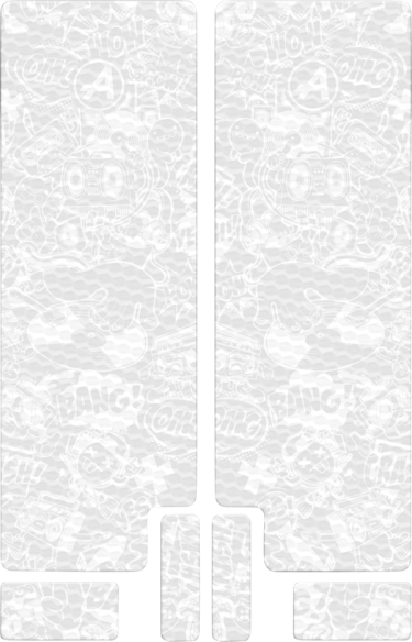 Fork Decal White