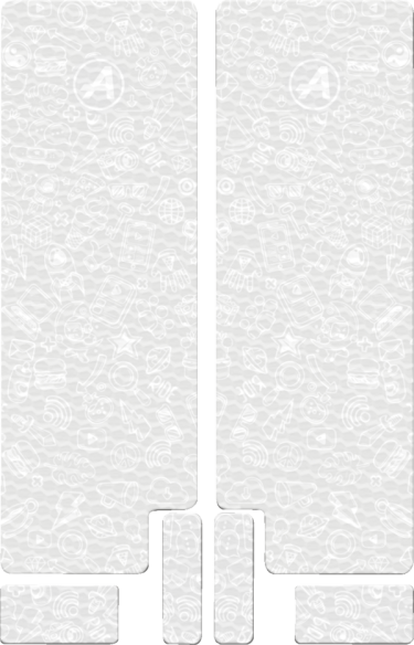 Fork Decal White