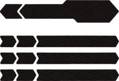 Chain Protector Decal Black