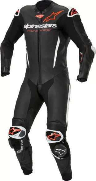 Gp-r7 1-pc Leather Suit Black
