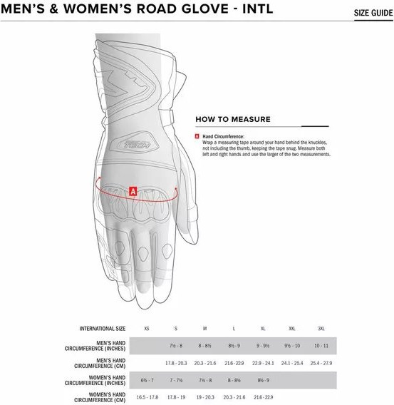 Gp Plus R V3 Leather Gloves Black