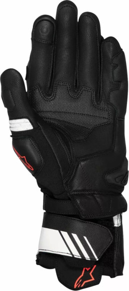 Gp Plus R V3 Leather Gloves White, Black