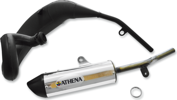 Exhaust System Black, Chrome