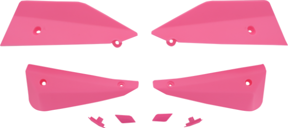 Mtb Deflector & Plug Set Pink