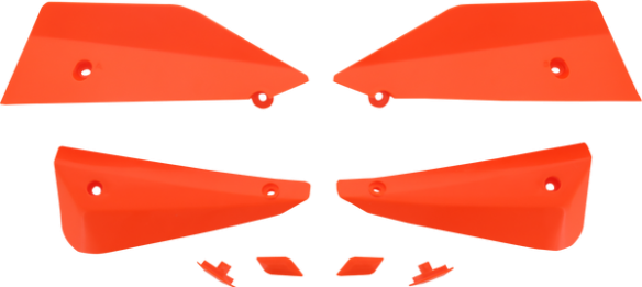Mtb Deflector & Plug Set Orange