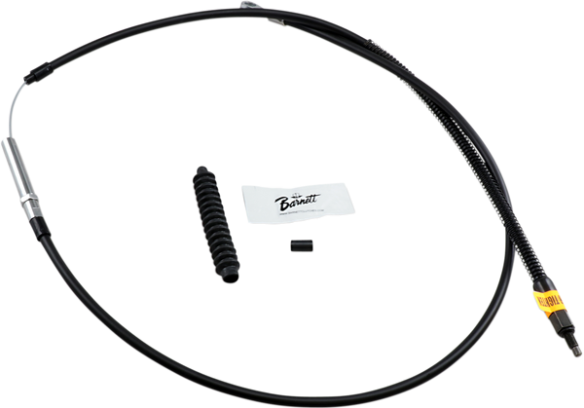 High-efficiency Black Vinyl Clutch Cable Black
