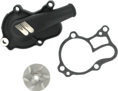 Supercooler Water Pump Cover And Impeller Kit Black