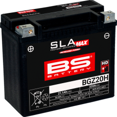 Sla Max Factory- Activated Agm Maintenance-free Battery Black