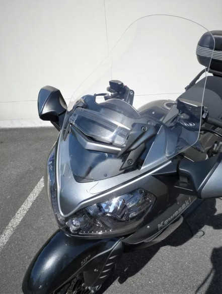 Bubble Windscreen For Kawasaki Clear