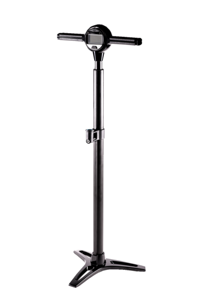 Digital Floor Pump Silver