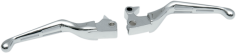 Slotted Wide Blade Lever Set Silver