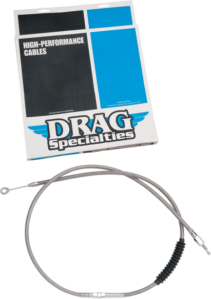 High-efficiency Braided Stainless Steel Clutch Cable Silver
