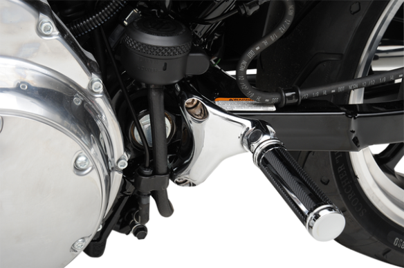 Passenger Footpeg Mount Kit Silver