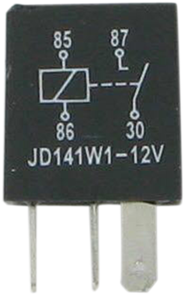 Starter Relay Switch Black