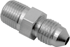 Chrome Steel Brake Line Fitting Chrome