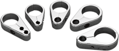 Die-cast Cable Clamp Silver