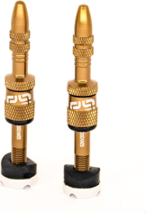 Quick Fill Presta Tubeless Valve Set Bronze