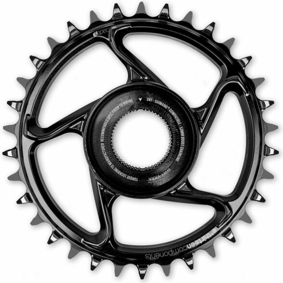 E*spec Direct Mount Chainring Aluminium Black