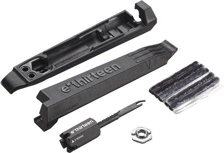 Tire Lever & Plug Repair Kit Black
