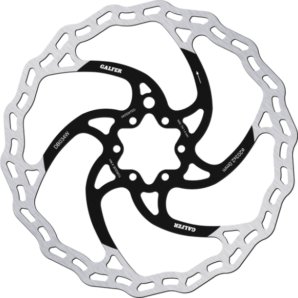 Fixed Disc Wave Black, Silver