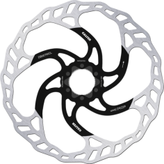 Fixed Disc Wave Center-lock Silver