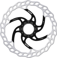 Fixed Disc Wave Center-lock Silver