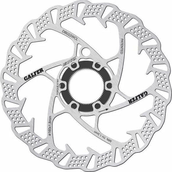 Fixed Disc Shark Center-lock