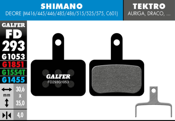 G1053 Standard Brake Pads