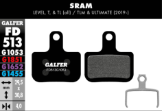 G1053 Standard Brake Pads