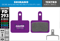 G1652 E-bike Brake Pads