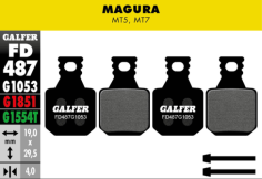 G1053 Standard Brake Pads
