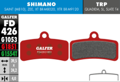 G1851 Advanced Brake Pads