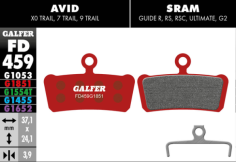 G1851 Advanced Brake Pads