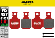 G1851 Advanced Brake Pads