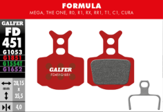 G1851 Advanced Brake Pads