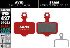 G1851 Advanced Brake Pads