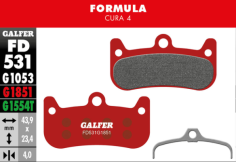 G1851 Advanced Brake Pads