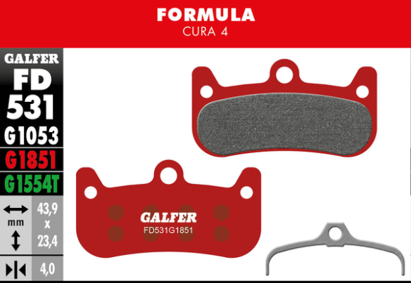 G1851 Advanced Brake Pads