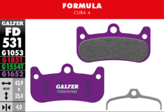 G1652 E-bike Brake Pads